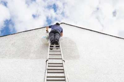 Peinture extérieure à Morcourt — façades et ravalement
